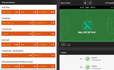 888sport in-play football betting hub