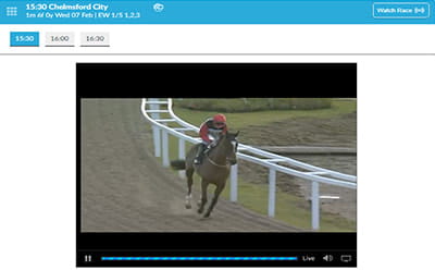 BetVictor horse racing live streaming